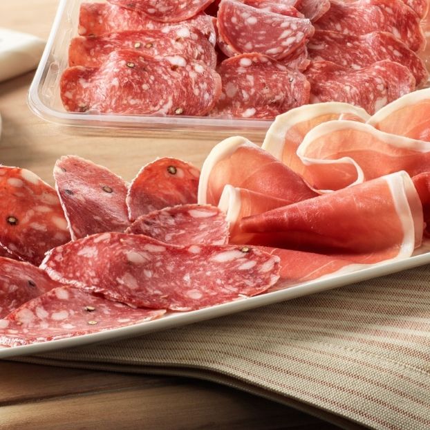 Gamma completa di affettati Golfera, salumi italiani leggeri pronti al taglio