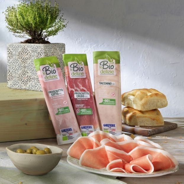 Bio Delizie, salumi biologici in confezioni agili: rotolini, salumi affettati per aperitivo