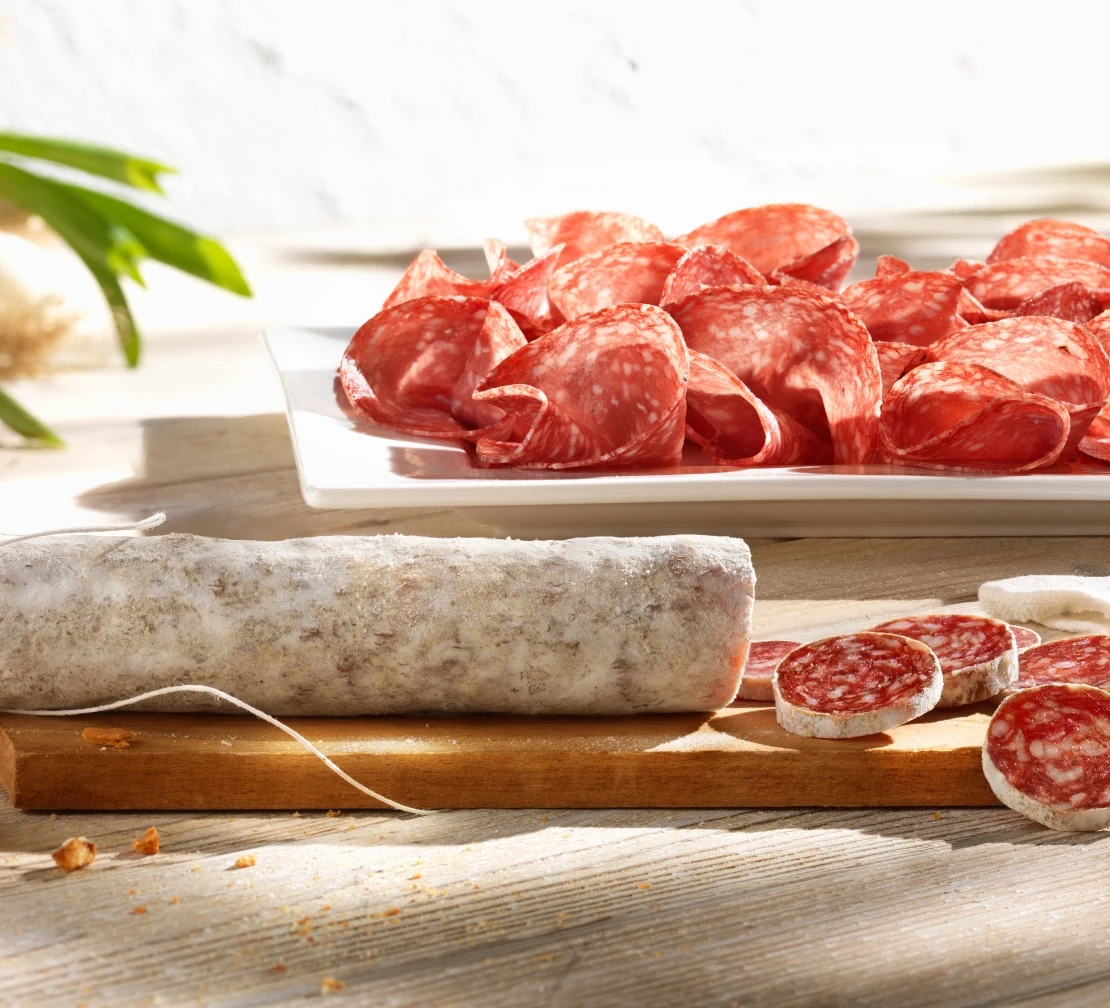 Salami biologici Golfera senza nitriti aggiunti, da agricoltura biologica certificata