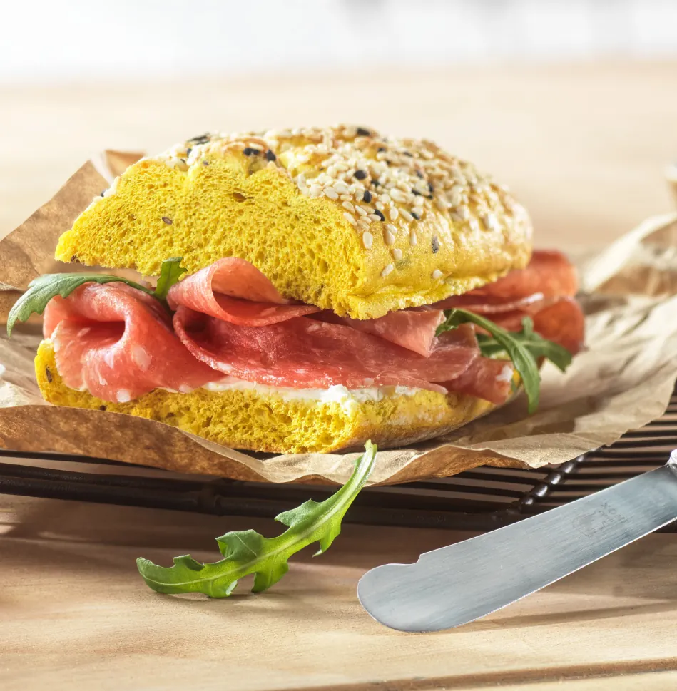 Sandwitch gourmet con Golfetta affettata, spuntino perfetto
