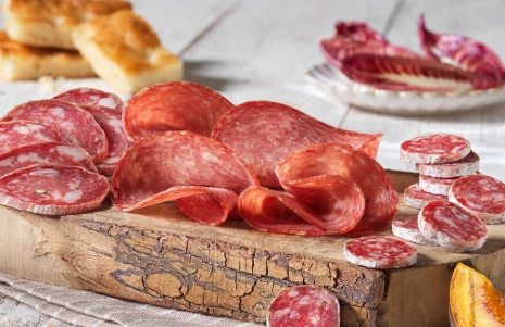 Primizie e salumi di romagna con Golfera