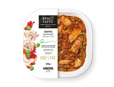Seppia con piselli