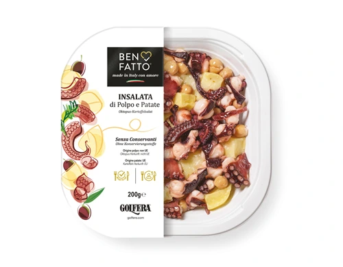 Octopus and potatoes