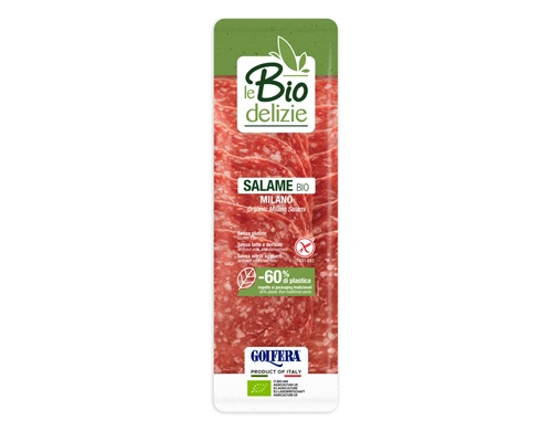 Organic Milano Salami Rotolino 80g