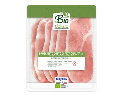Organic cooked ham 100g