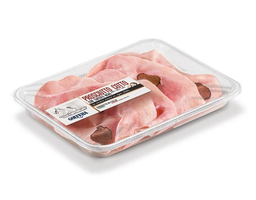 Cooked ham with truffle
