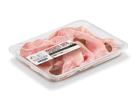 Cooked ham with truffle
