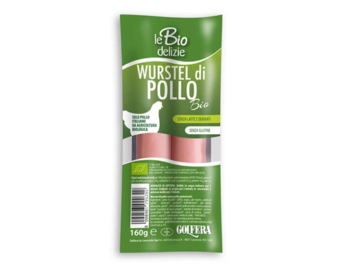 Wurstel de poulet bio